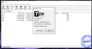 7-Zip Versi 19.00 Windows